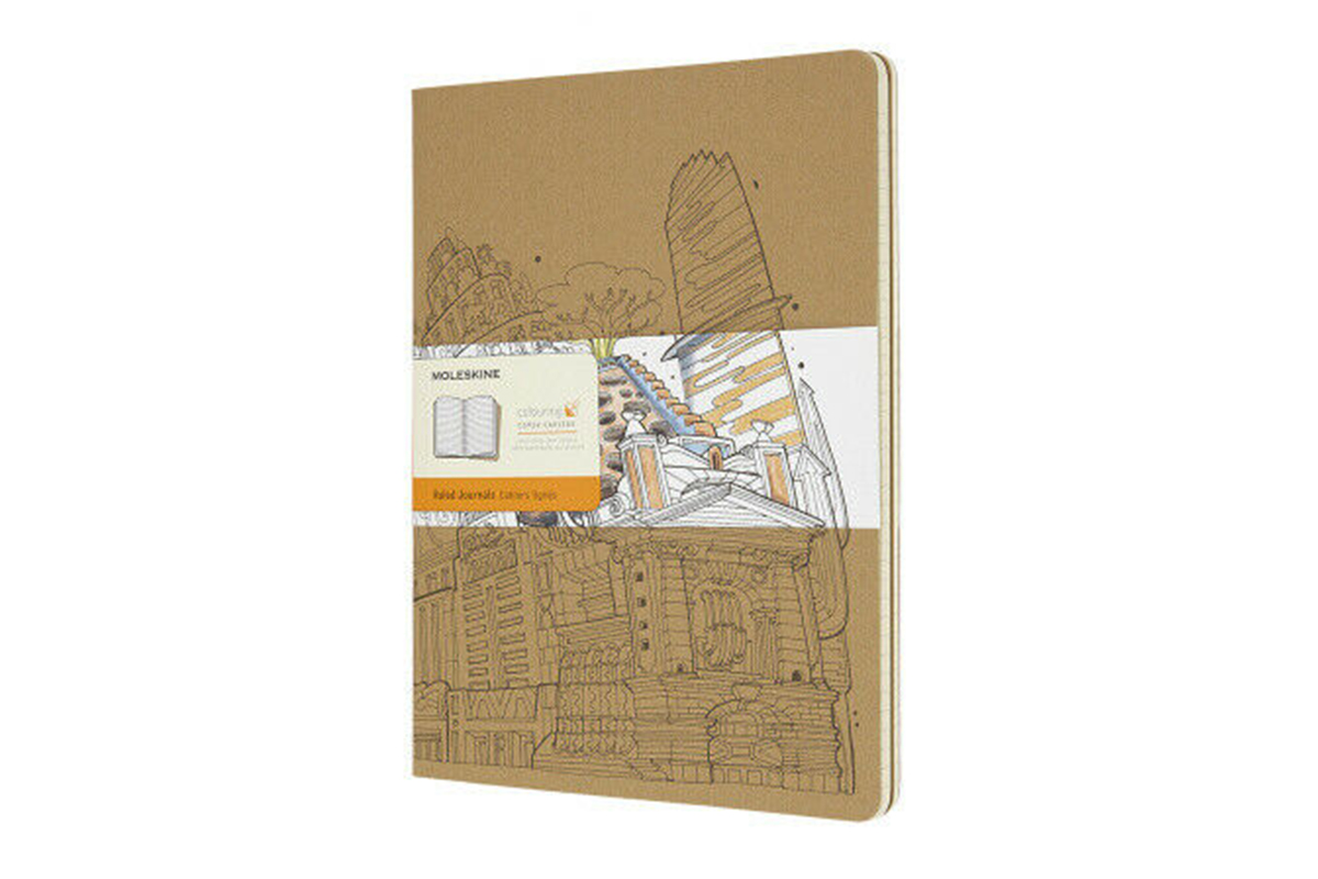 Moleskine Colouring Set Of 2 Ruled Journals